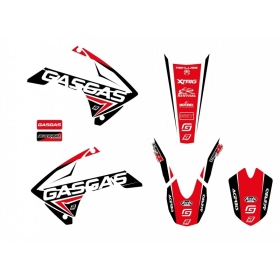 BLACKBIRD Dream Graphic 4 Graphic Kit GAS GAS EC 125-450cc 2010-2011