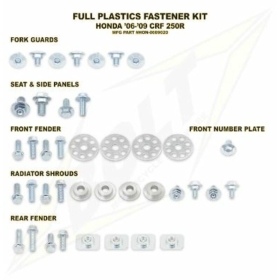 Complete set of Bolt plastic screws for Honda CR125/250