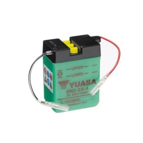 YUASA Battery Conventional without Acid Pack - 6N2-2A-4 6V 2.1Ah