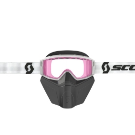 Scott Goggle Primal Safari Facemask white rose