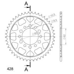 Supersprox / JT Rear sprocket 1842.42 42t