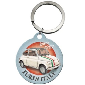 Keychain FIAT 500 TURIN