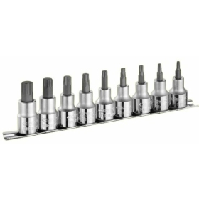 EXPERT 1/2 drive Torx screwdriver sockets set- 9 pieces