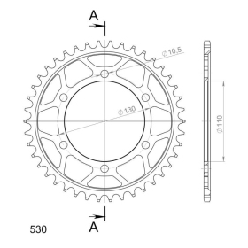 Supersprox / JT Rear sprocket 479.44 44t