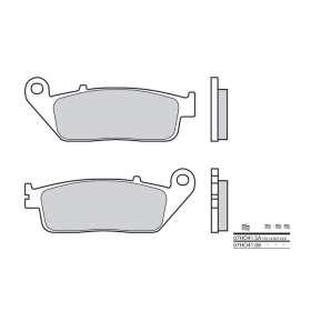 BREMBO Street Sintered Metal Brake pads front ​​​​​​​HONDA CB / CBF / CBR / CMX / CTX / NC / VT / XL / VOGE 125-1000cc 1994-2025