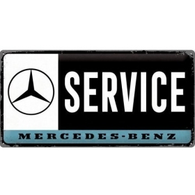 Metal tin sign MERCEDES BENZ SERVICE