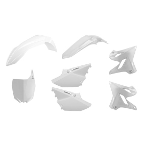 Polisport plastic kit YZ125 / 250 2015-2021 White