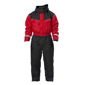 Snow People Safari coverall red/ black