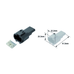 TOURMAX Electrical Female Coupler Waterproof Type 060 (FRM) 5pcs