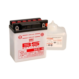 BS BATTERY Battery High performance with Acid Pack - BB3L-B 12V 3.2AH