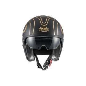 Premier Helmets Vintage FR Gold Chromed BM