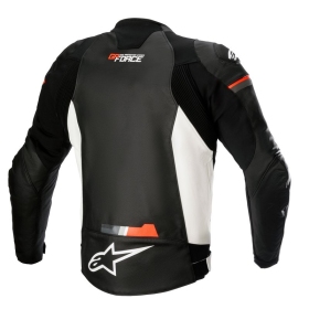 Alpinestars Leather jacket GP Force Tech Air Black/White/Red