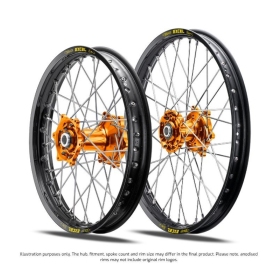 TALON priekinis ratlankis 19x1.60 Pro Billet EXCEL KTM/TC 85 juoda/oranžinė