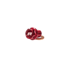 RFX Pro Magnetic Drain Bolt Red (M8 x 25mm x 1.25)