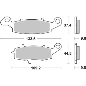 Sbs Brakepads 920LS Sintered SUZUKI