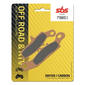  Sbs Brakepads 798SI Sintered Offroad KAWASAKI / SUZUKI