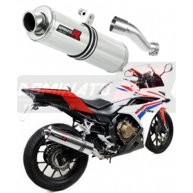 Exhaust silencer Dominator Round HONDA CBR 500 R 2016-2019