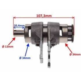 Gear shifting cam / Desmodronic Drum CHINESE ATV / CROSS YX160 4T