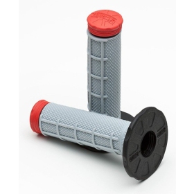 Protaper Grips Tri-Density Half Waffle Red/Grey