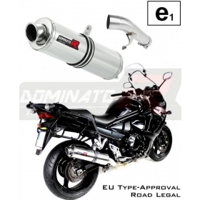 Exhaust silencer Dominator Round SUZUKI GSX 1250 FA 2010 - 2016