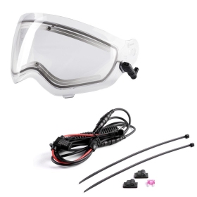 AMOQ Adaptor Heated dual visor clear