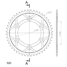 Supersprox / JT Rear sprocket 301.48