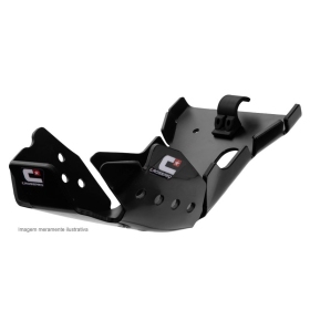 CROSS-PRO Enduro Skid plate HDPE 6mm Fantic XE / XX / Yamaha TT-R / YZ 125cc 2006-2024