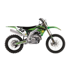 BLACKBIRD Rockstar Energy pilnas grafikos rinkinys Kawasaki KX450