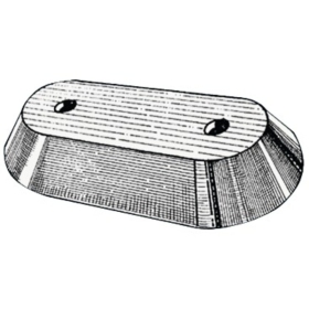 Perf anods Osculati anode (zinc) Johnson/Evinrude/Honda