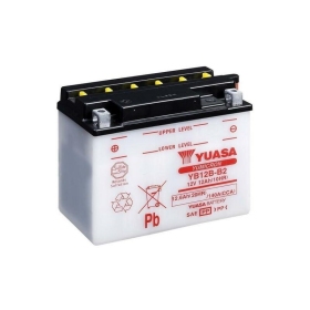 YUASA Battery Conventional without Acid Pack - YB12B-B2 12V 11.6Ah