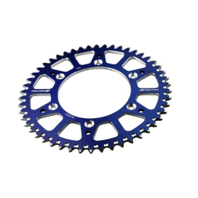 SCAR Rear Sprocket (Self-Cleaning) SRS130 - 520 Fantic XE, XX, XXF/ Honda FX, NX, SLR/ Yamaha WR, YZ, TT-R 125/450cc 88-25 Blue