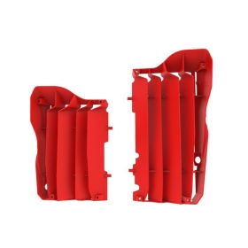 Polisport radiator louvers Honda CRF 450cc 17-19 Red