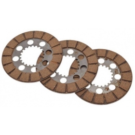 Friction discs set WSK 125 3pcs