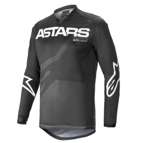 Alpinestars Racer marškinėliai su petnešėlėmis Juoda/Pilka/Balta