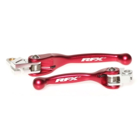 RFX Race Forged Flexible Lever Set Red HONDA CR / CRF 80-250cc 1992-2022