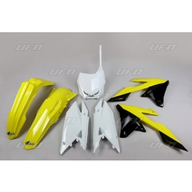 UFO Plastic & Graphic Kit OEM Color Suzuki RM-Z250/450