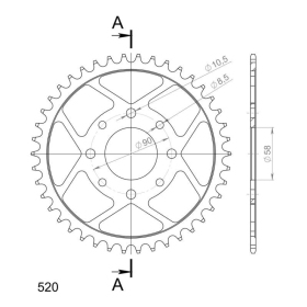 Supersprox / JT Rear sprocket 273.42