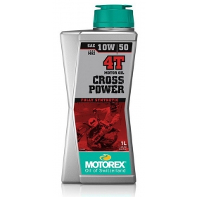 MOTOrex CROSS POWER 10W/50 Synthetic - 4T - 1L
