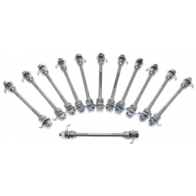 Bicycle front axles 10x130mm 12pcs.