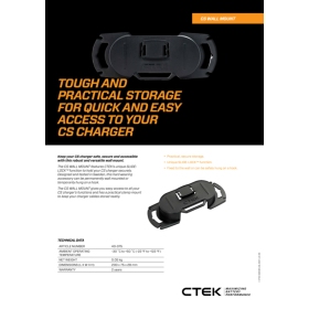 CTEK mountable charger holder CS ONE / CS FREE