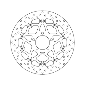 Brembo Serie Oro front brakedisc Kawasaki / Suzuki