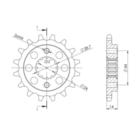 Supersprox / JT Front sprocket 314.16