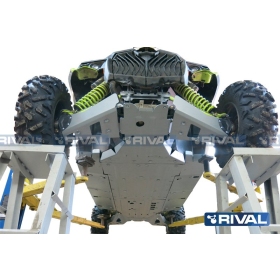 RIVAL Complete skid plate - Aluminium 4mm Can-Am Maverick 14-19