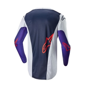 Alpinestars off road marškinėliai Racer Hoen Pilka/Oranžinė/Juoda