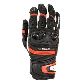 Oxford Cypher 1.0 Mens Leather Gloves Red / Black