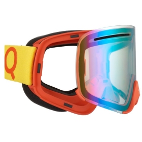 AMOQ Vision Vent+ Magnetic Motocross / Snow Goggles Yellow / Red (Red Mirror)