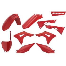 Polisport plastic kit CRF450 1207-2021 Red