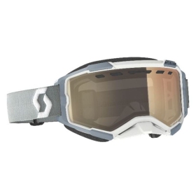 Snow/Cross Scott Goggle Fury LS white/grey ls (bronze chrome)