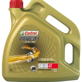 Castrol Power1 Racing Motor Oil 5W40- 4T - 4L