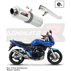 Exhaust kit Dominator HOMOLOGATED ROUND SUZUKI GSF 650 BANDIT N / S 2005-2006